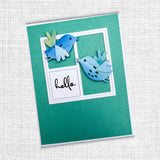 Hello Thanks Fine Script Clear Stamp Set 24214 - Paper Rose Studio