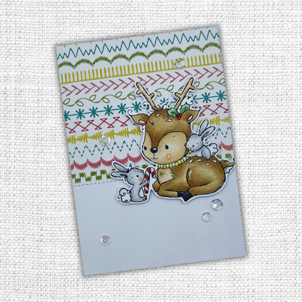 Sweet Reindeer Clear Stamp 30693 - Paper Rose Studio