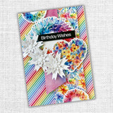 Happy Birthday A5 10pc Sentiment Sheets 30720 - Foil - Paper Rose Studio