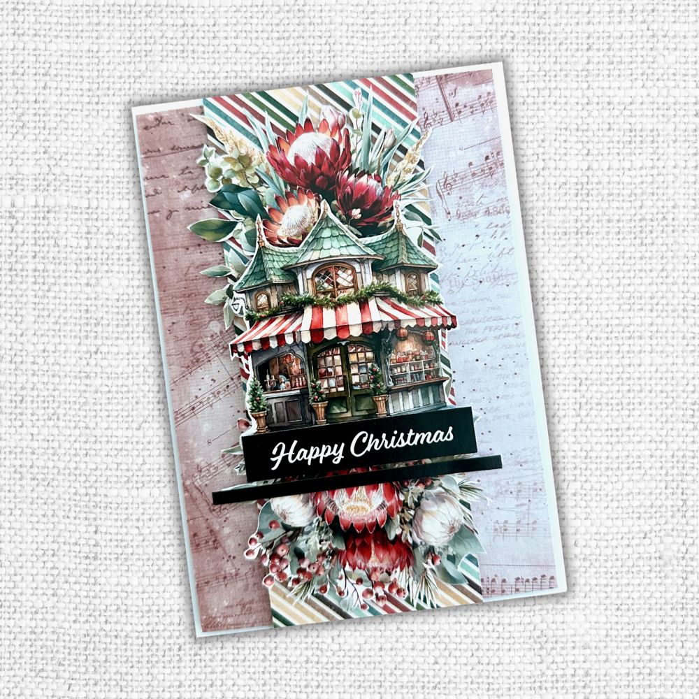 Christmas Shops Cut Aparts Paper Pack 31091 - Paper Rose Studio