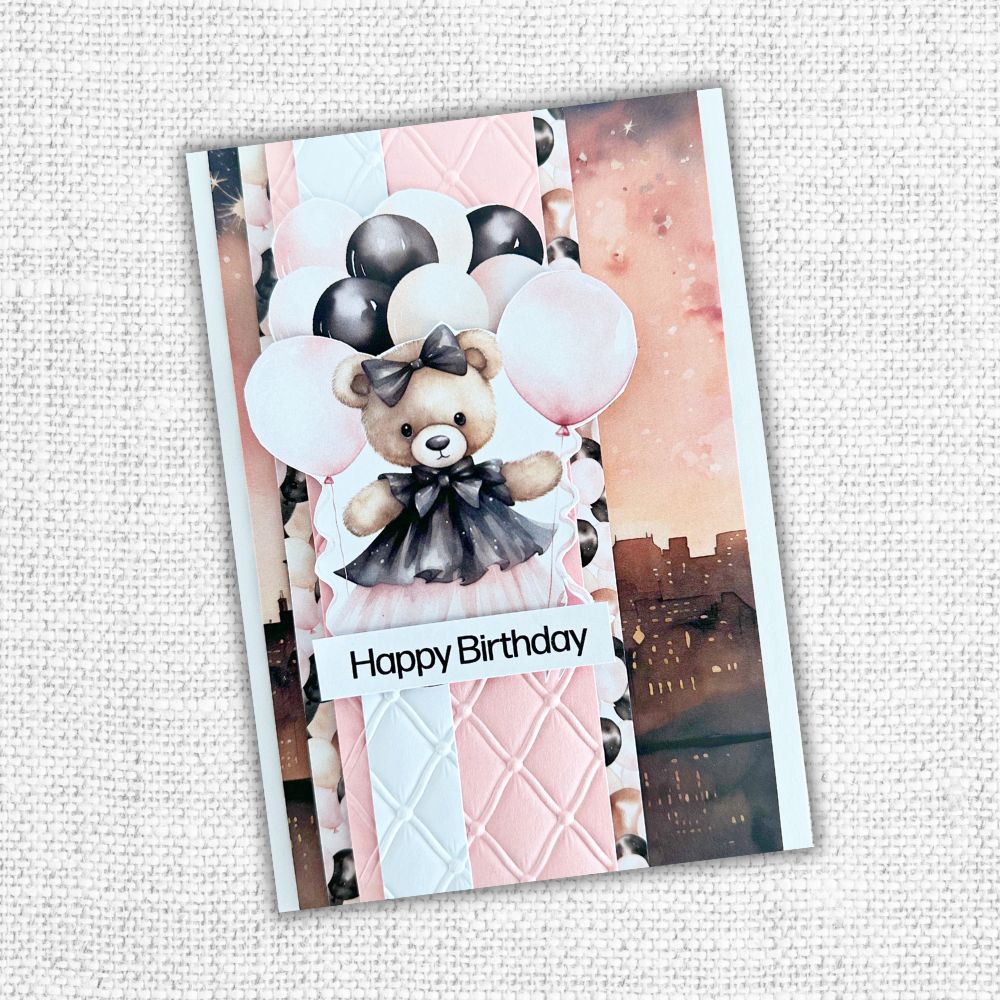 Happy Birthday A5 10pc Sentiment Sheets 30720 - Foil - Paper Rose Studio