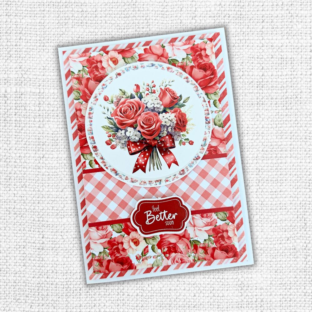 Candy Kisses 6x8" Quick Cards Collection 31668 - Paper Rose Studio