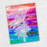 Daisy Bouquet 4x6" Clear Stamp Set 18493 - Paper Rose Studio