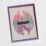 Feather Trio Metal Cutting Die 21330 - Paper Rose Studio