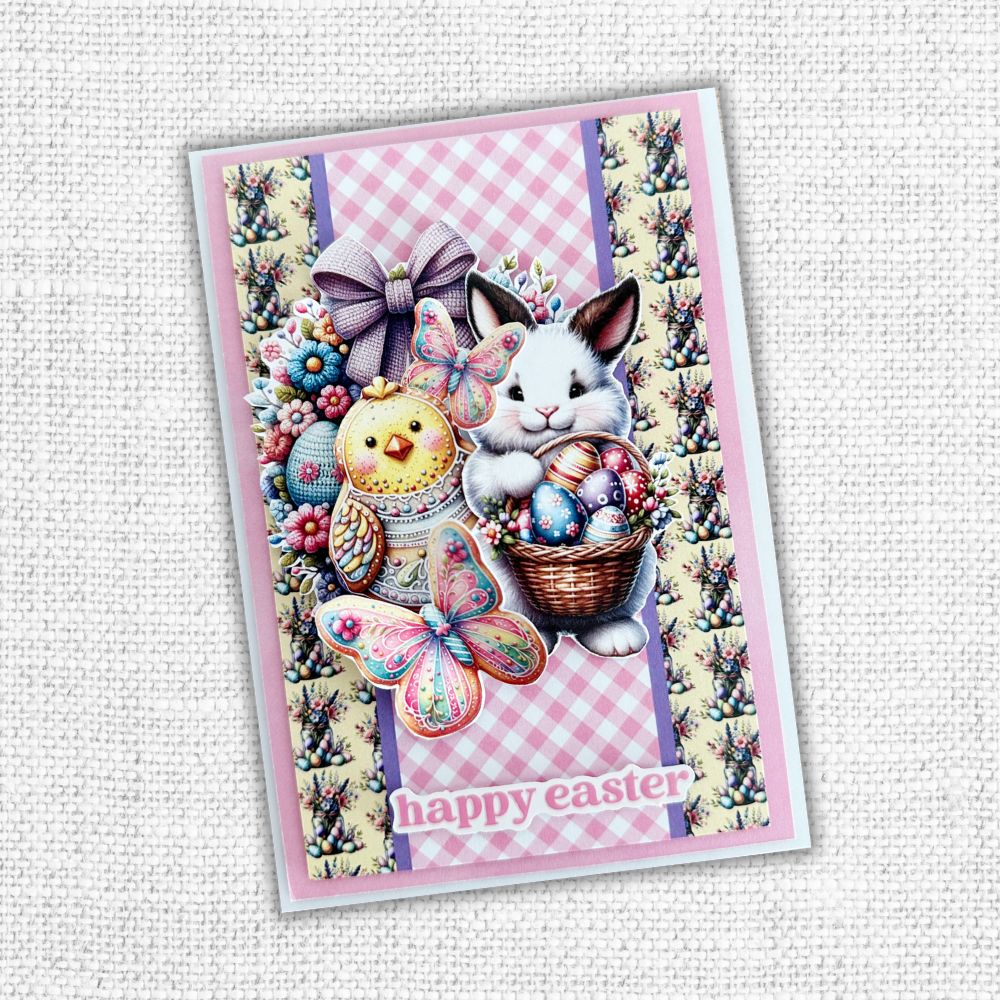 Happy Easter 6x8" Die Cuts & Sentiments 31776 - Paper Rose Studio