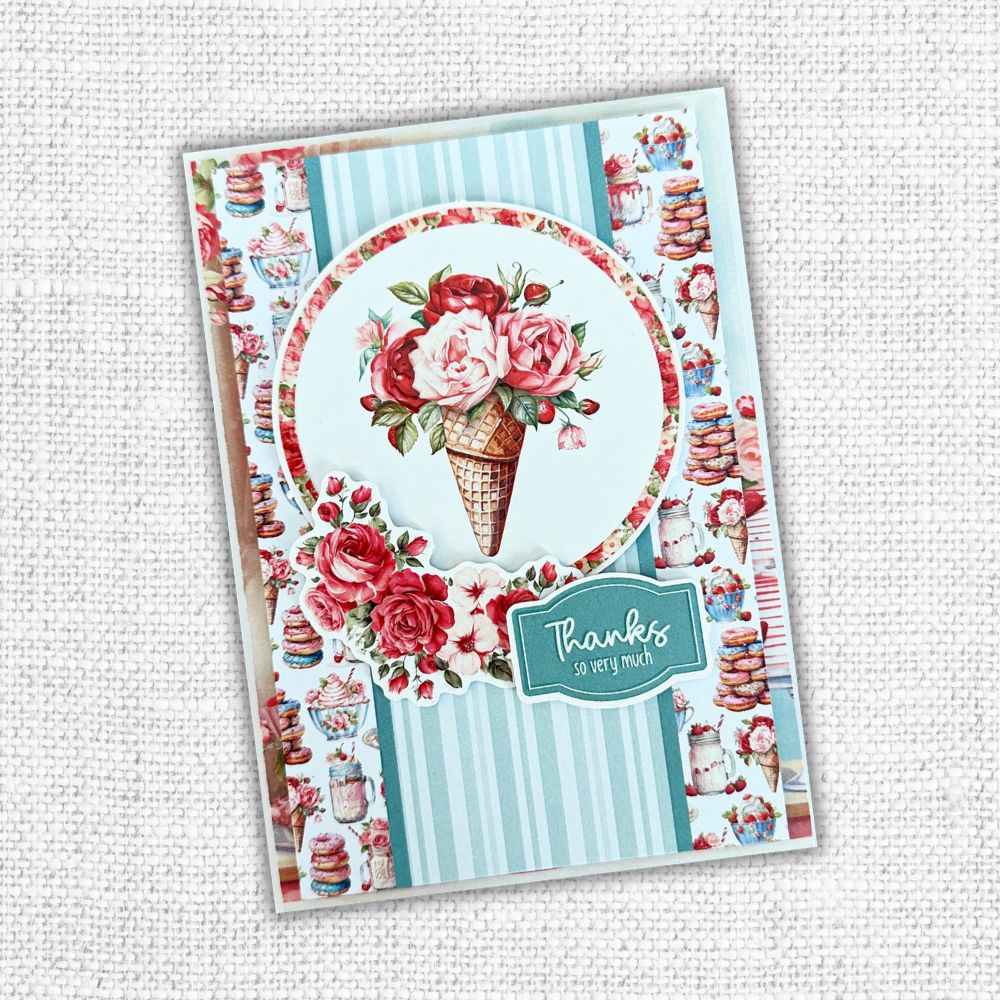 Candy Treats 6x8" Die Cuts & Sentiments 32076 - Paper Rose Studio