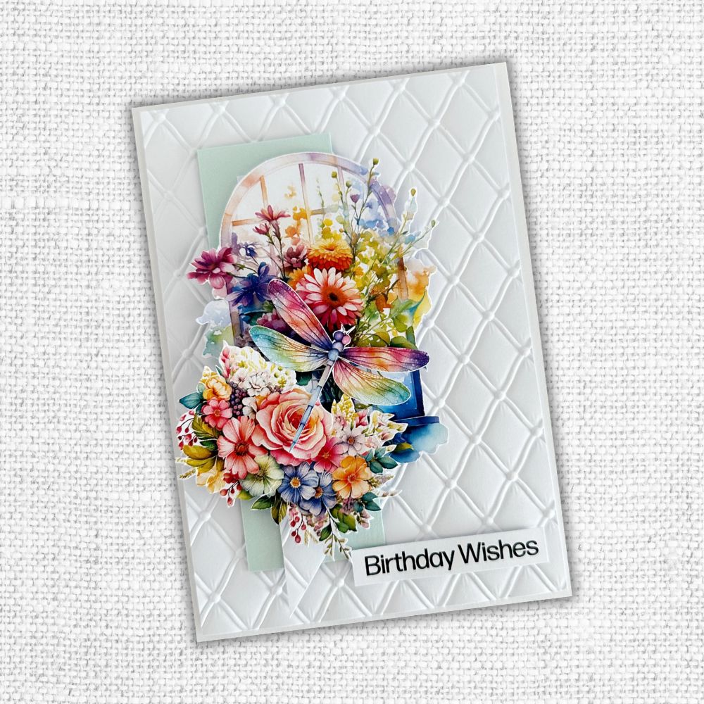 Happy Birthday A5 10pc Sentiment Sheets 30720 - Foil - Paper Rose Studio