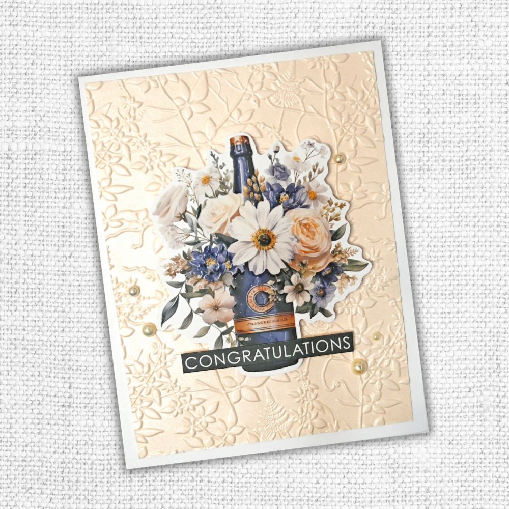 Wedding Blooms Embossed Die Cuts 31407 - Paper Rose Studio