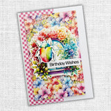 Rainbow Garden Embossed Die Cuts 31698 - Paper Rose Studio