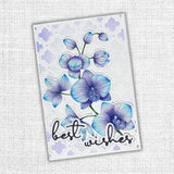 Orchid Bloom Clear Stamp Set 24781 - Paper Rose Studio