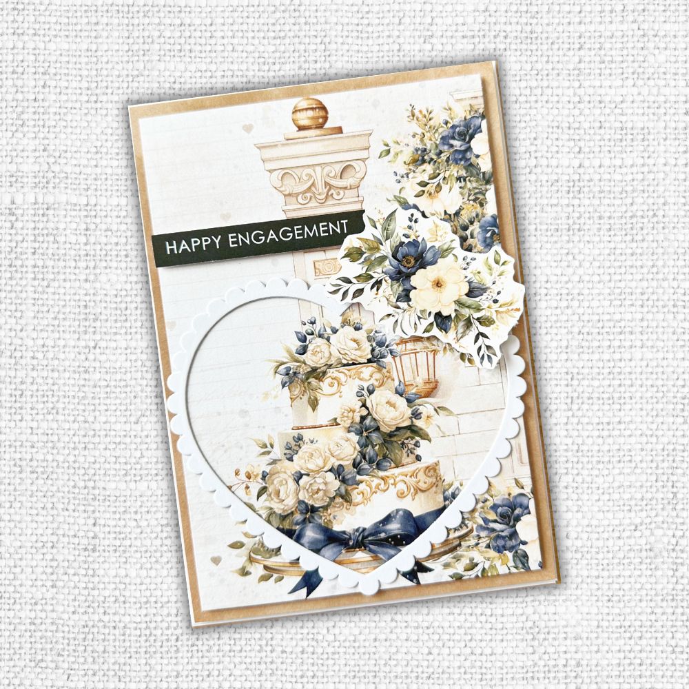 Wedding Blooms Frames & Florals Embossed Die Cuts 31779 - Paper Rose Studio