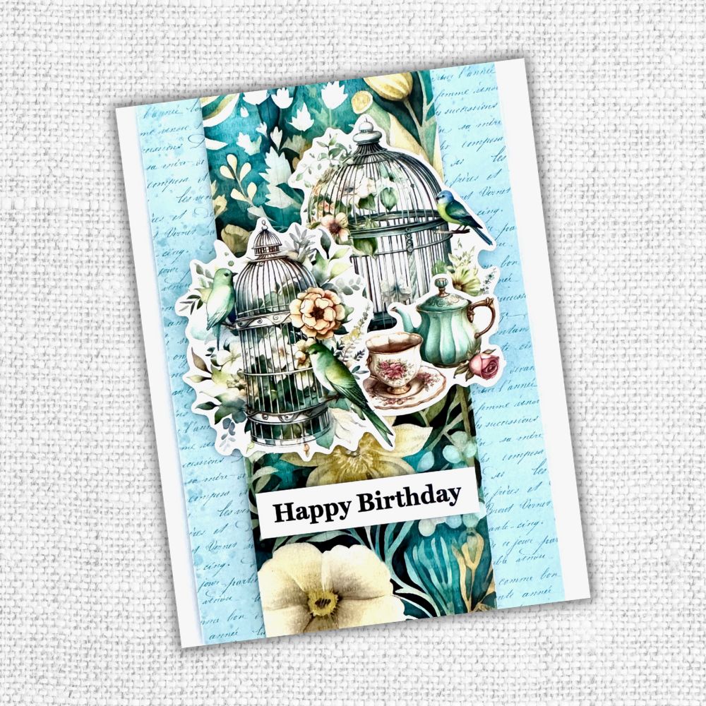 Botanical Memories Embossed Die Cuts 32067 - Paper Rose Studio