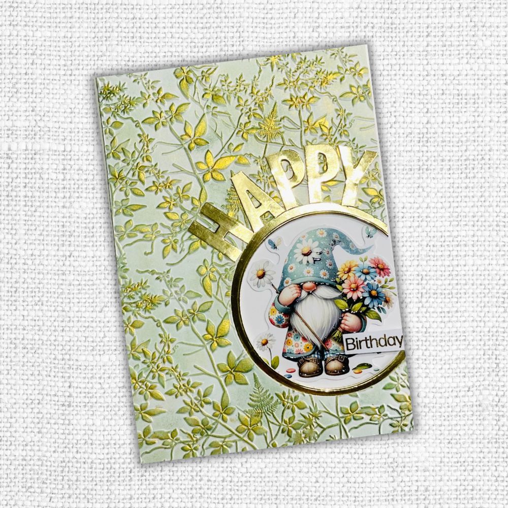 Leafy Garden 3D Embossing Folder 31506 - Paper Rose Studio