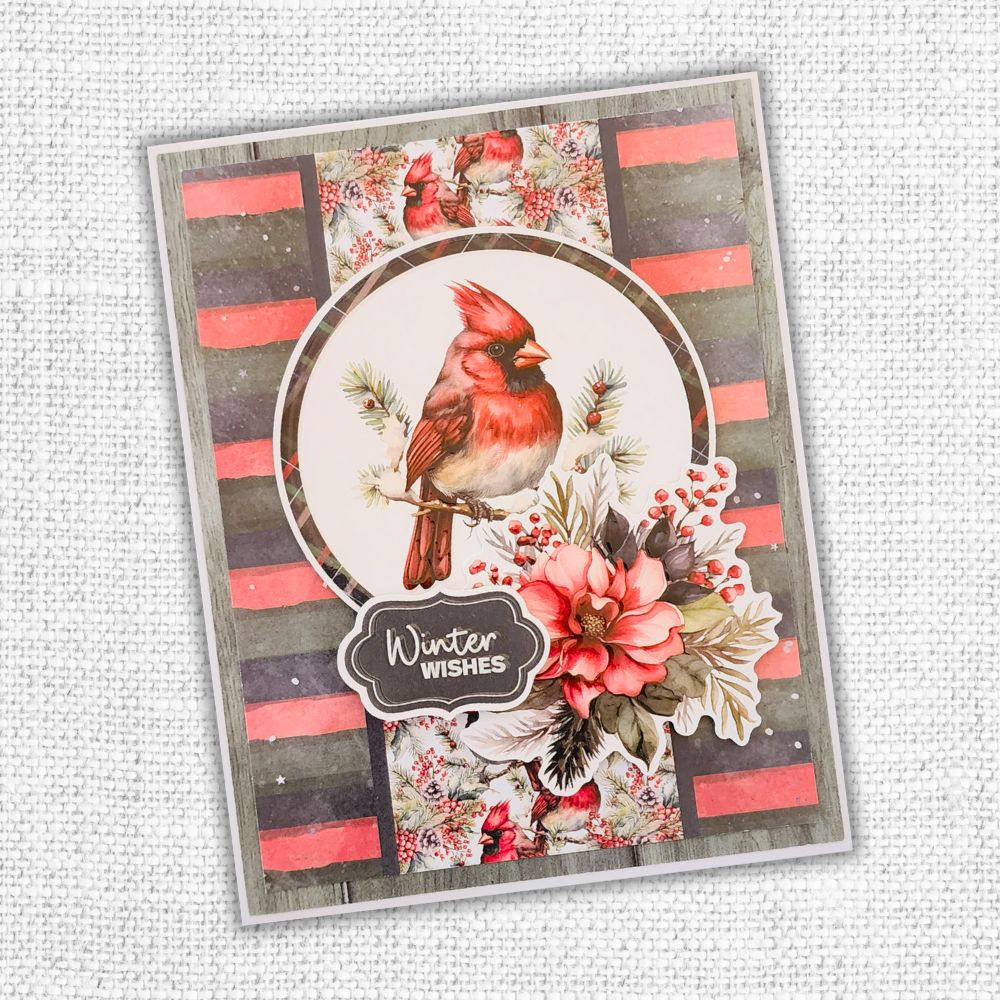 Jolly Holidays 6x8" Die Cuts & Sentiments 32643 - Paper Rose Studio