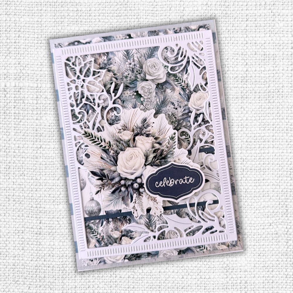 White Christmas 6x8" Quick Cards Collection 32940 - Paper Rose Studio