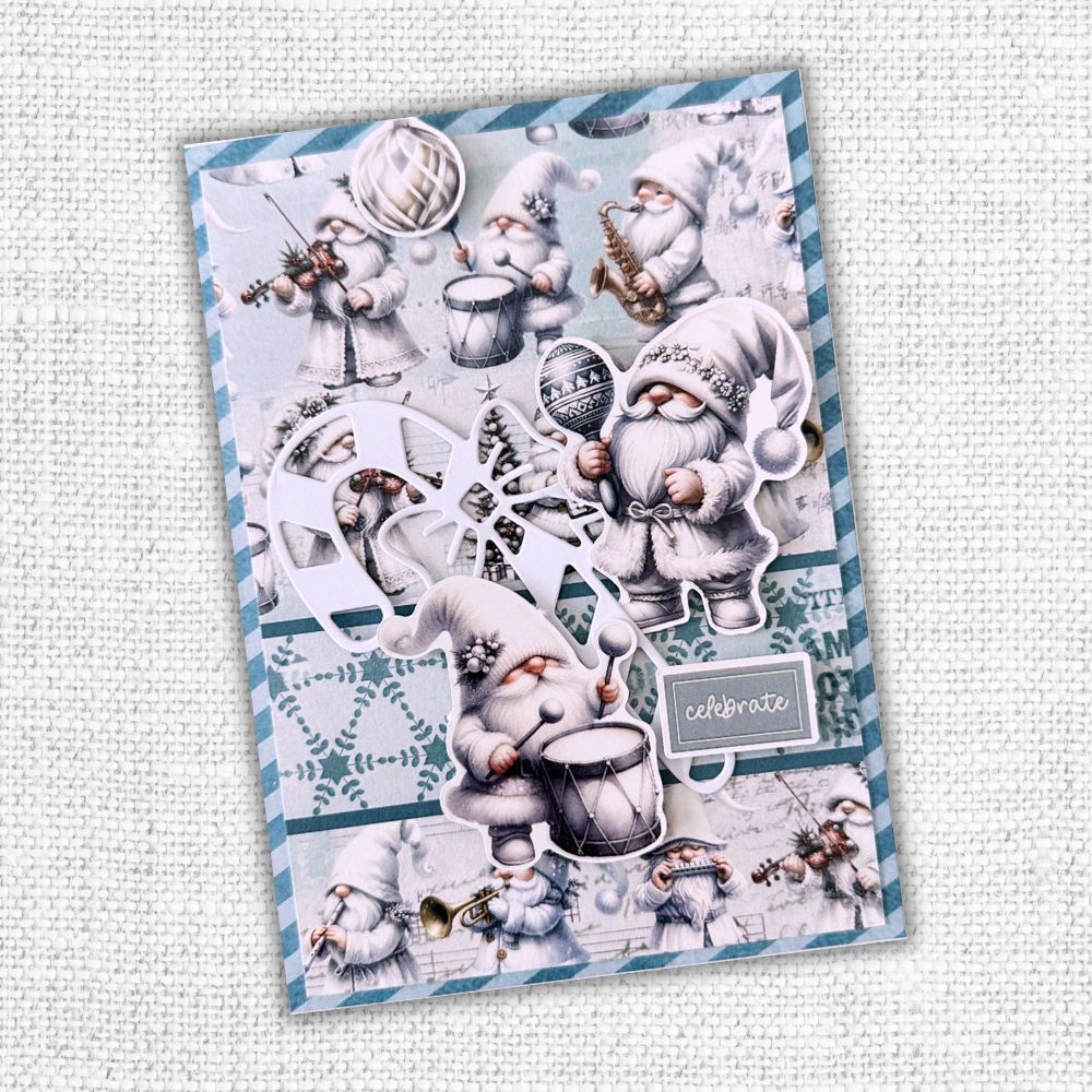 White Christmas 6x8" Quick Cards Collection 32940 - Paper Rose Studio