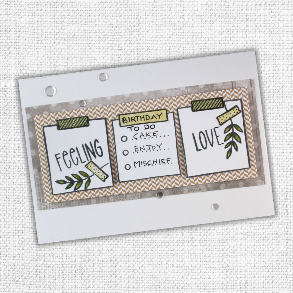 Planner Stickies Clear Stamp 28699