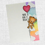 Animal Valentines - Bear Clear Stamp 31794