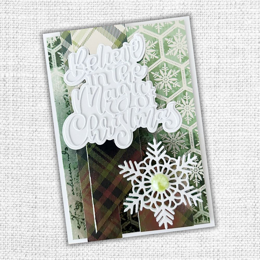 White Christmas Foil 6x6 Paper Collection 32652 - Paper Rose Studio