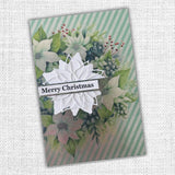 White Christmas Layering Poinsettia Set 1 Metal Cutting Die 32574 - Paper Rose Studio