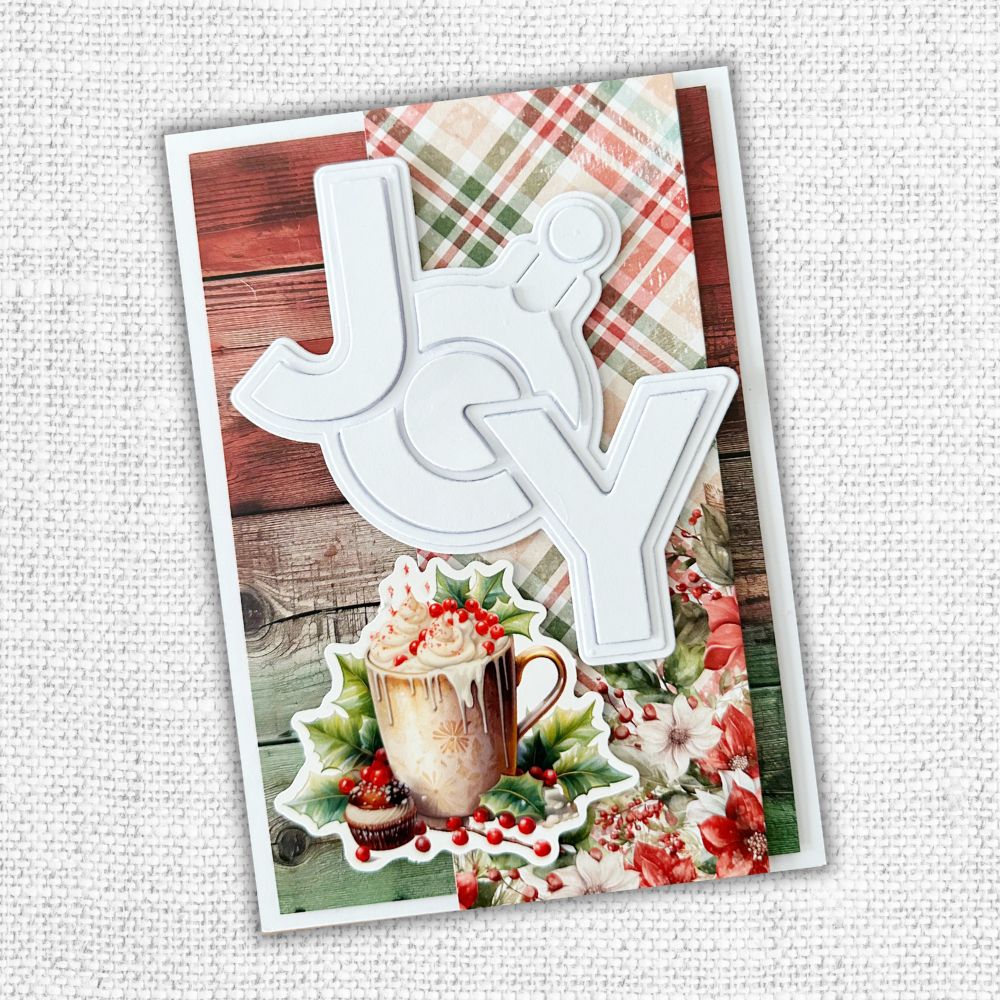 Christmas Bauble Layered Joy Metal Cutting Die 32460 - Paper Rose Studio