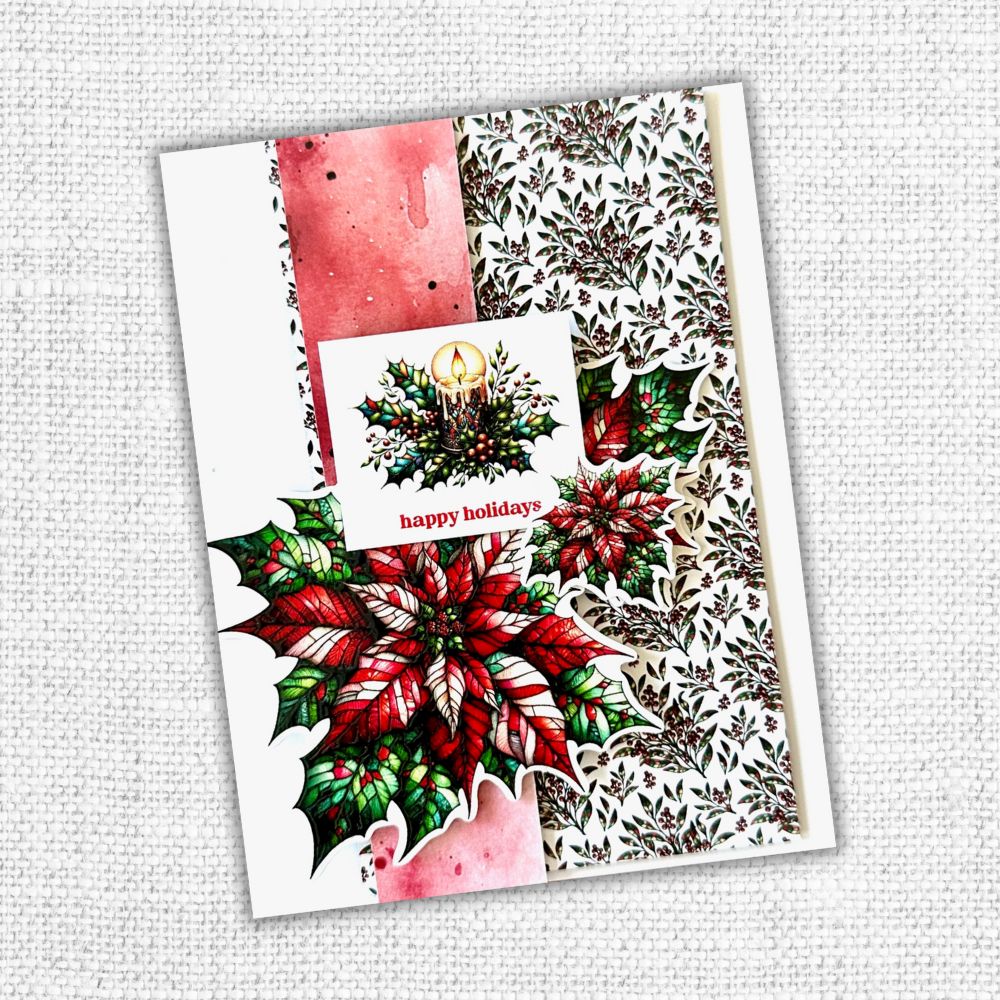 Christmas Cheer Embossed Die Cuts 32532 - Paper Rose Studio