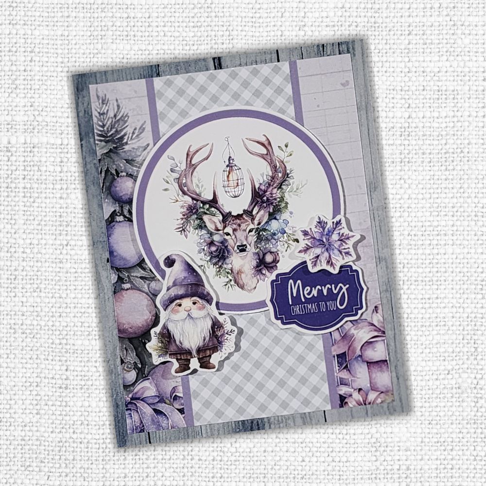 Enchanting Christmas 6x8" Quick Card Class Kit - Stores Only - Paper Rose Studio