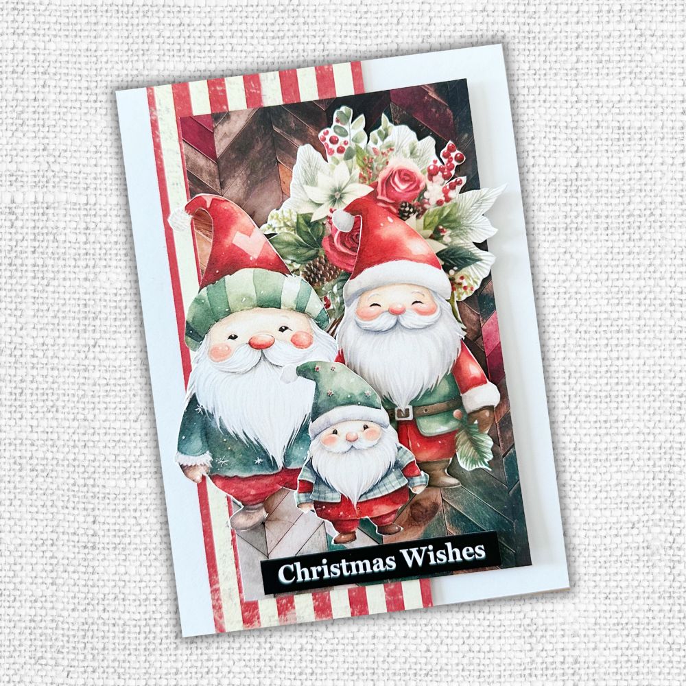 Christmas Gnomes Cut Aparts Paper Pack 32787 - Paper Rose Studio