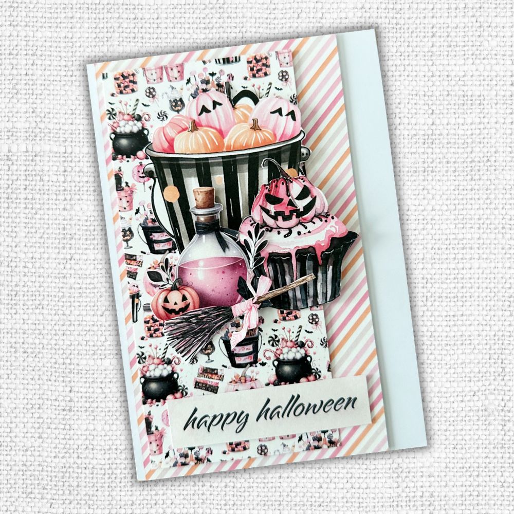 Pink Halloween Cut Aparts Paper Pack 32793 - Paper Rose Studio