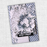 White Christmas Embossed Die Cuts 32883 - Paper Rose Studio