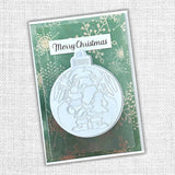 Hanging Bauble with Santa Metal Cutting Die 32505 - Paper Rose Studio