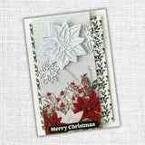 White Christmas Layering Poinsettia Set 2 Metal Cutting Die 32577 - Paper Rose Studio