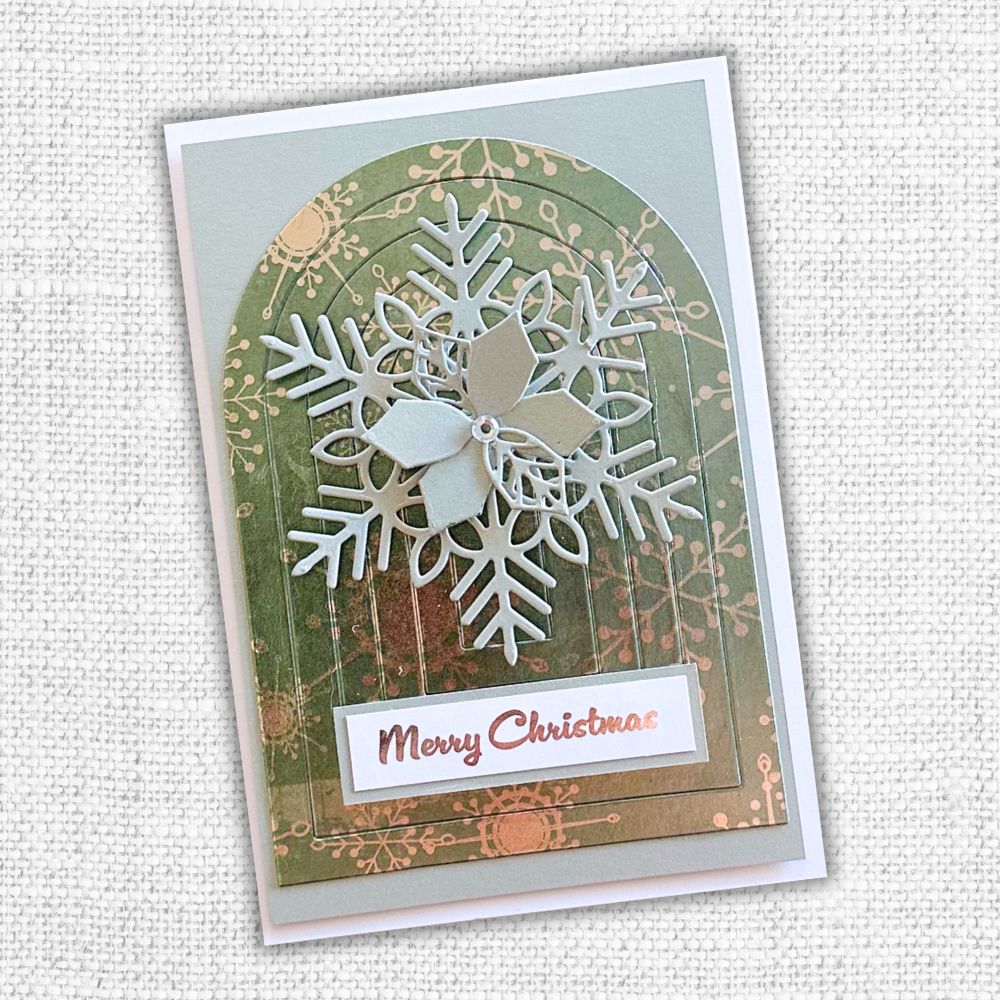 White Christmas Foil 6x6 Paper Collection 32652 - Paper Rose Studio