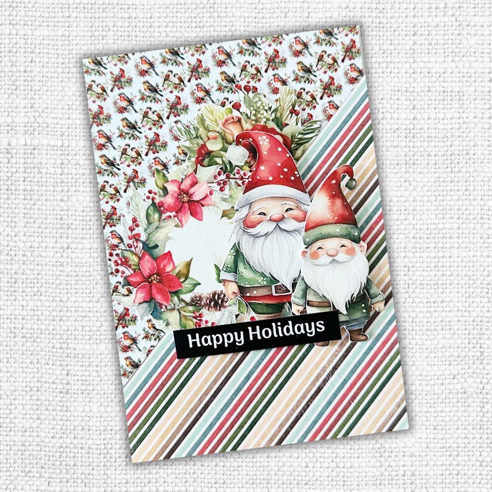 Christmas Gnomes Cut Aparts Paper Pack 32787 - Paper Rose Studio