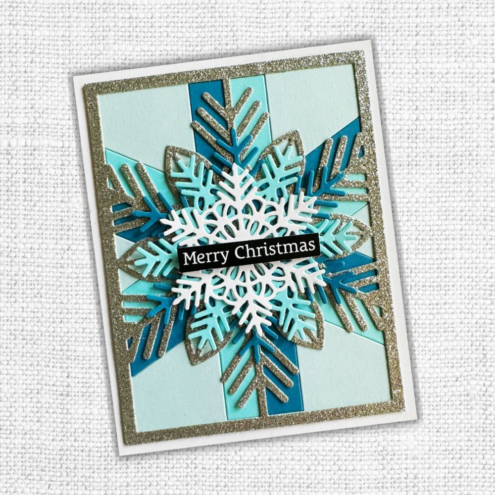 Christmas Snowflake Coverplate Metal Cutting Die 32427 - Paper Rose Studio