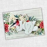 Fancy Script Layered Joy Metal Cutting Die 32454 - Paper Rose Studio