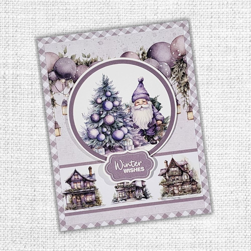 Enchanting Christmas 6x8" Quick Card Class Kit - Stores Only - Paper Rose Studio