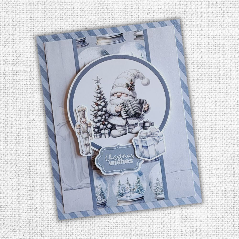 White Christmas 6x8" Quick Card Class Kit - Stores Only - Paper Rose Studio