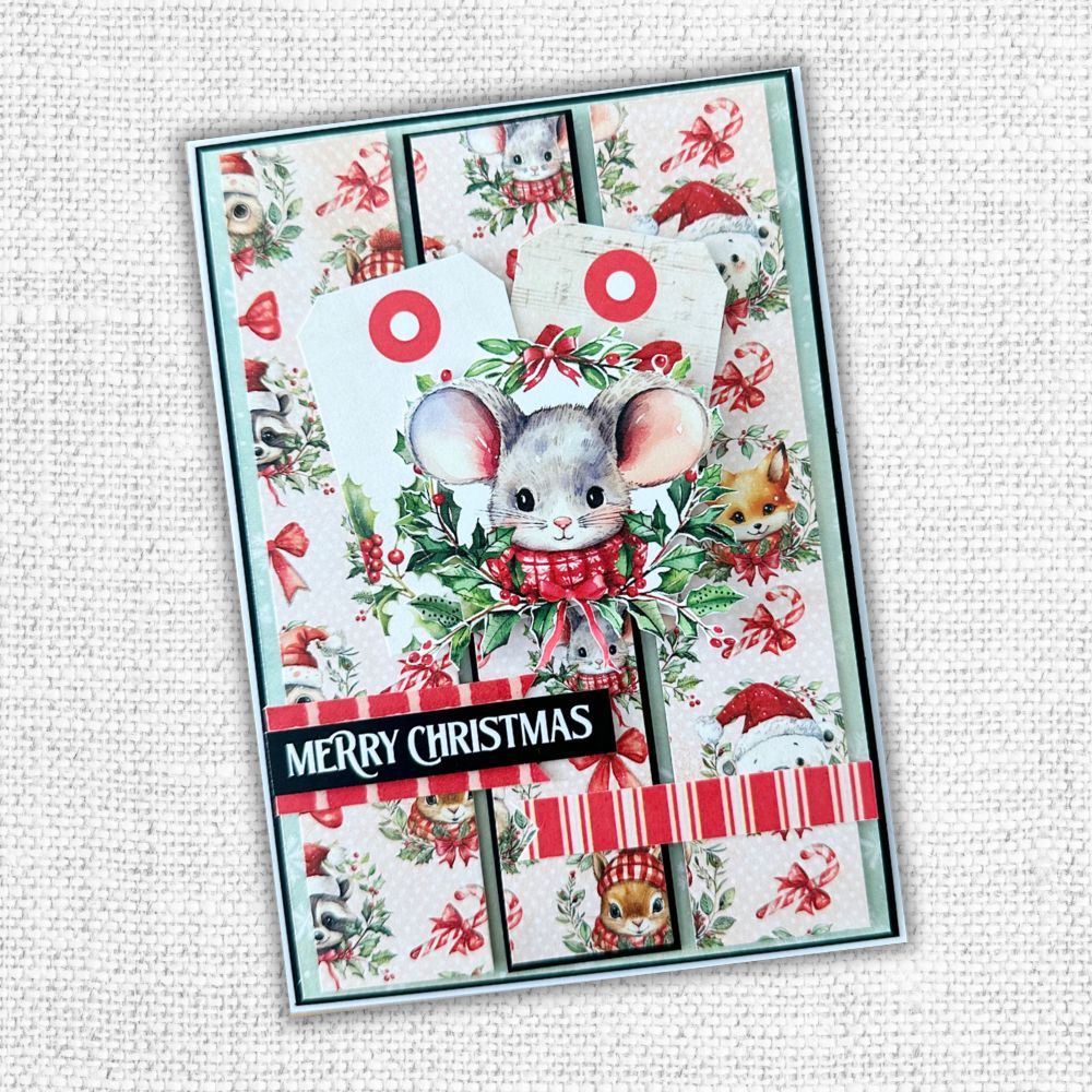 Woodland Christmas Papercuts Kit 33066 - Paper Rose Studio