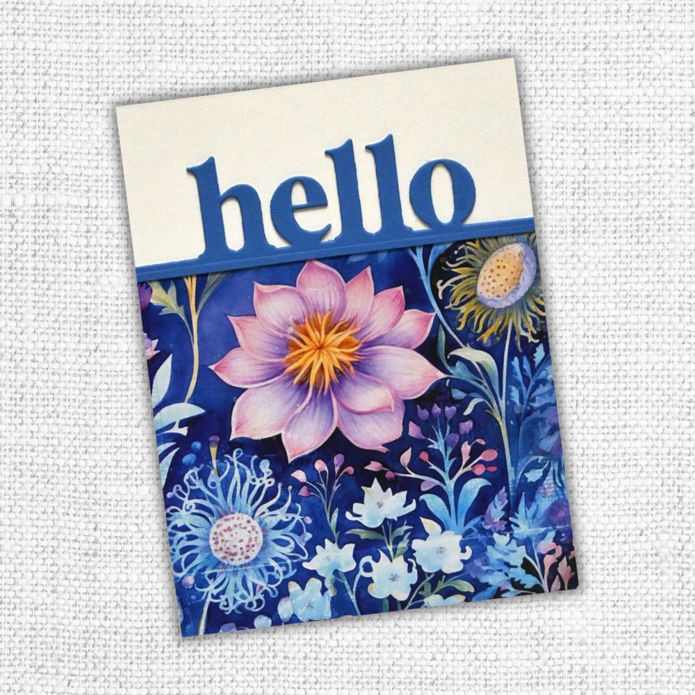 Hello Border Word Metal Cutting Die 31959 - Paper Rose Studio