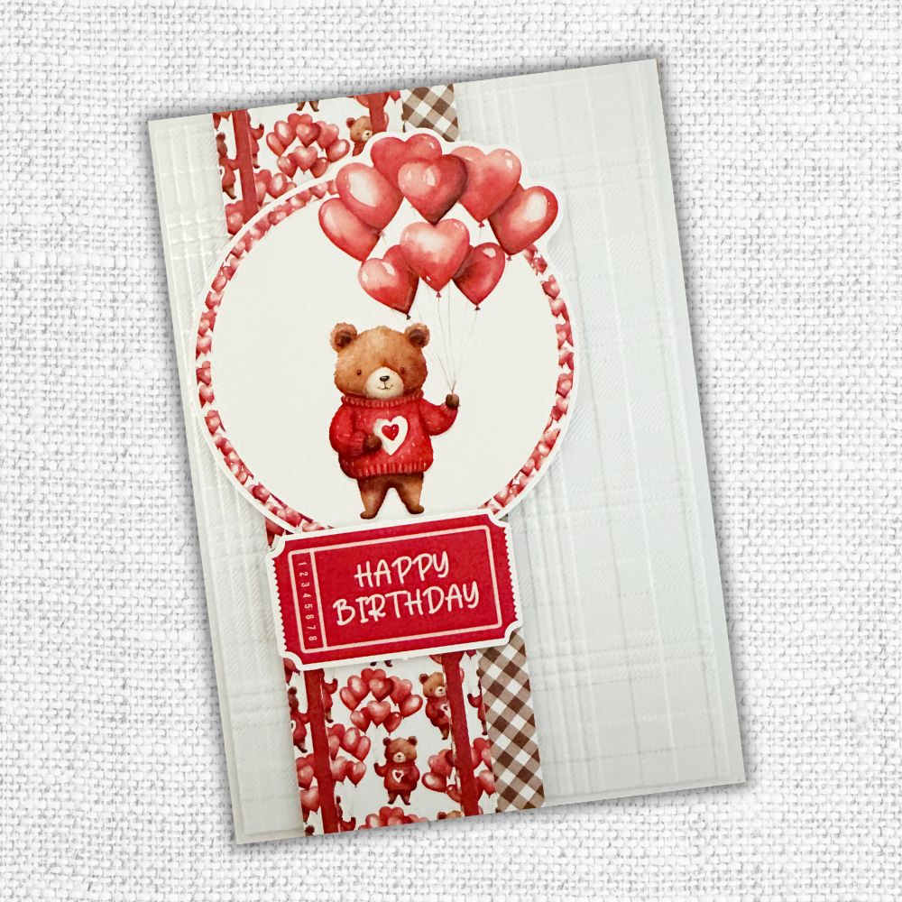 Winter Plaid 3D Embossing Folder 32289 - Paper Rose Studio