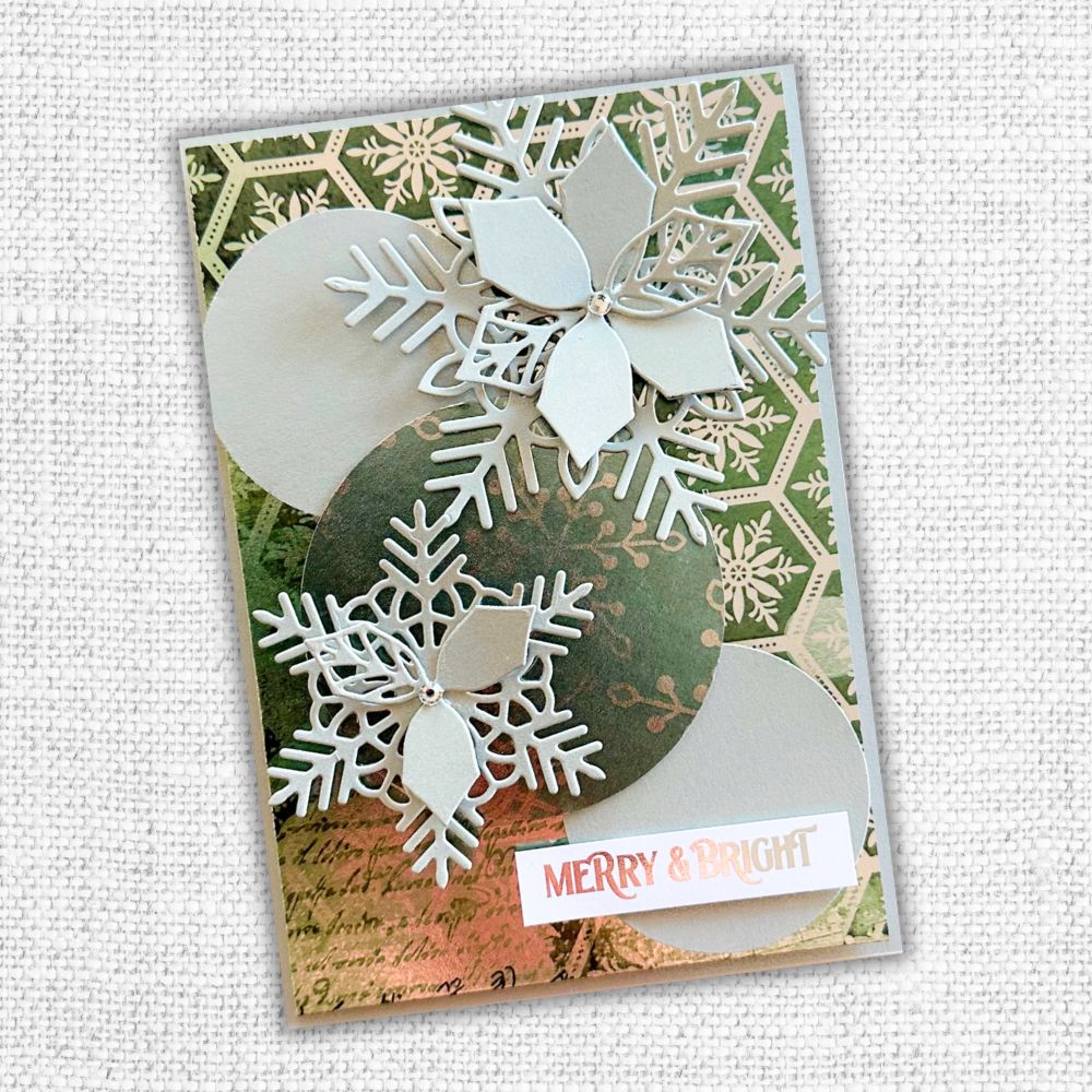 White Christmas Foil 6x6 Paper Collection 32652 - Paper Rose Studio