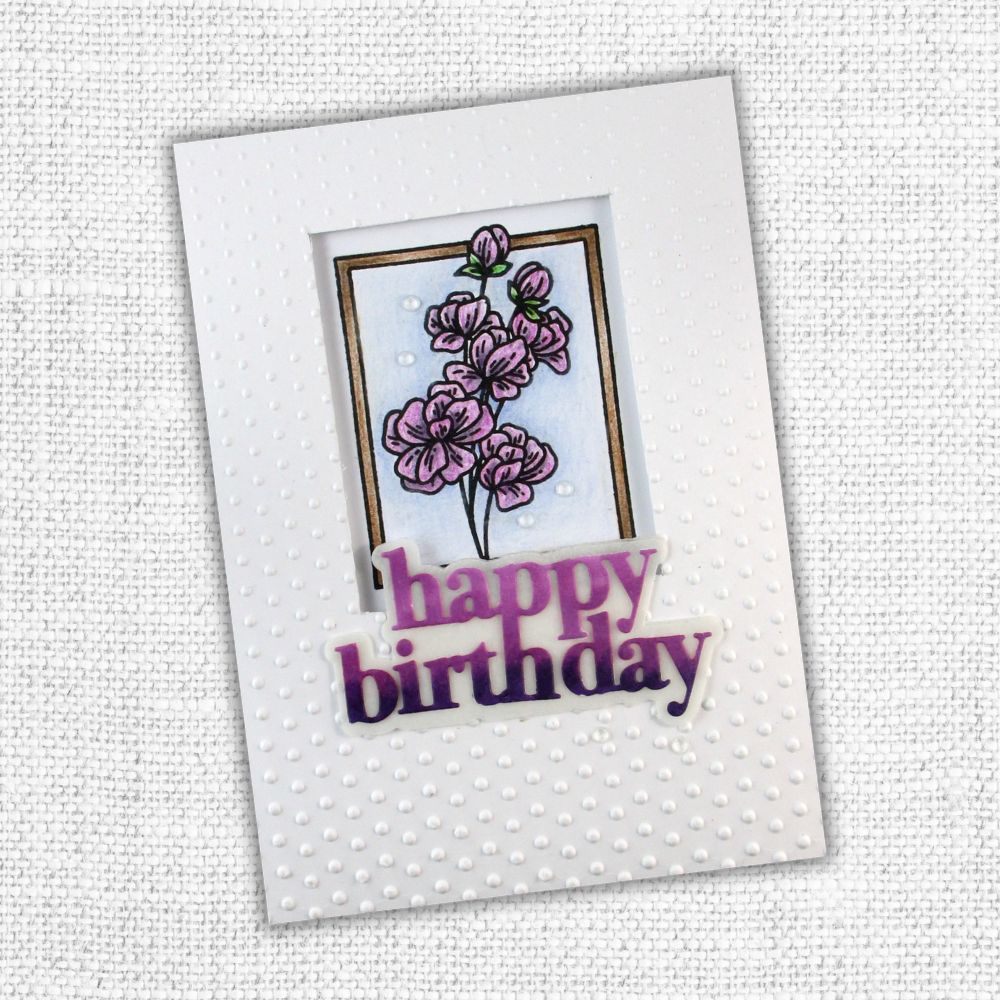 Simple Dots 3D Embossing Folder 32160 - Paper Rose Studio