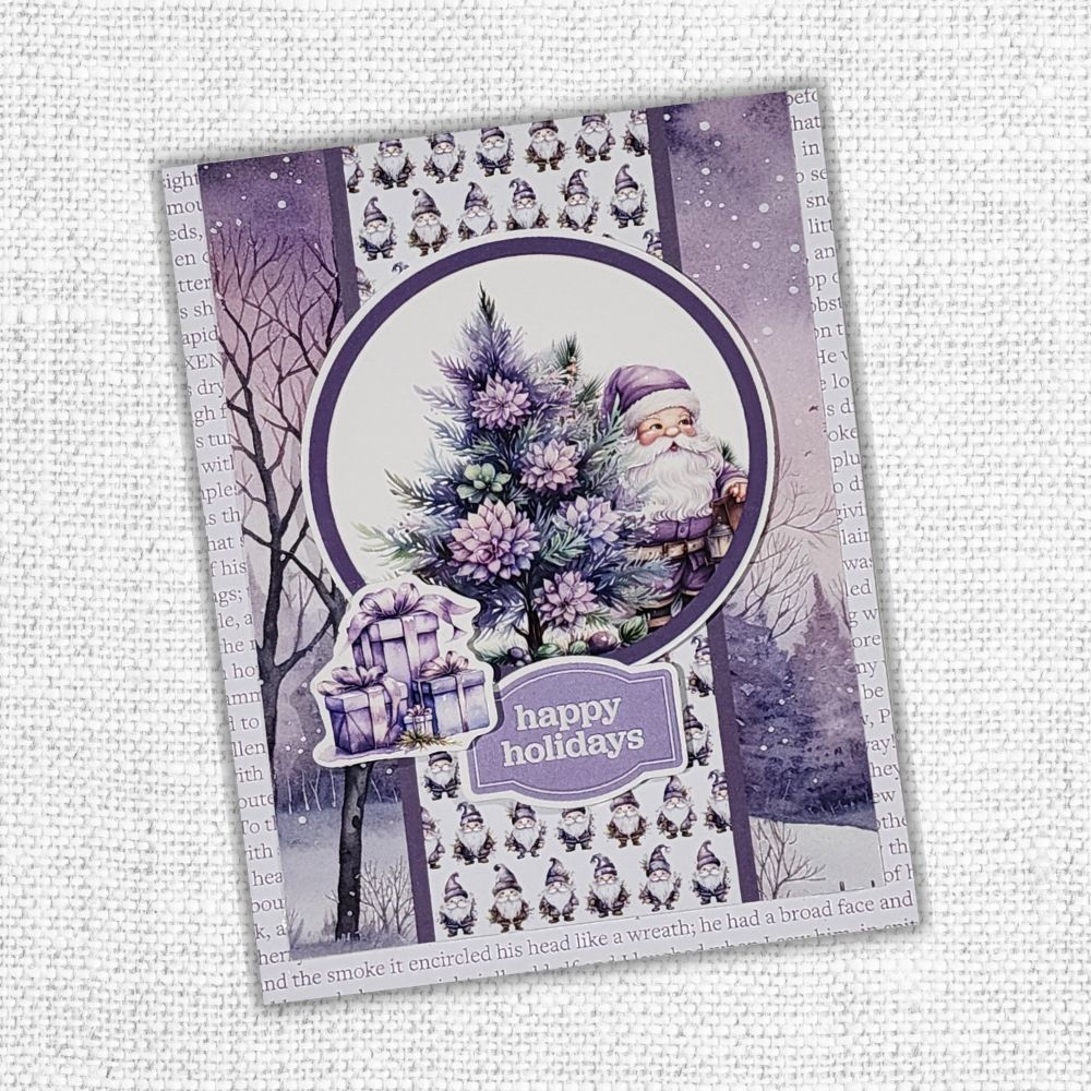 Enchanting Christmas 6x8" Quick Card Class Kit - Stores Only - Paper Rose Studio