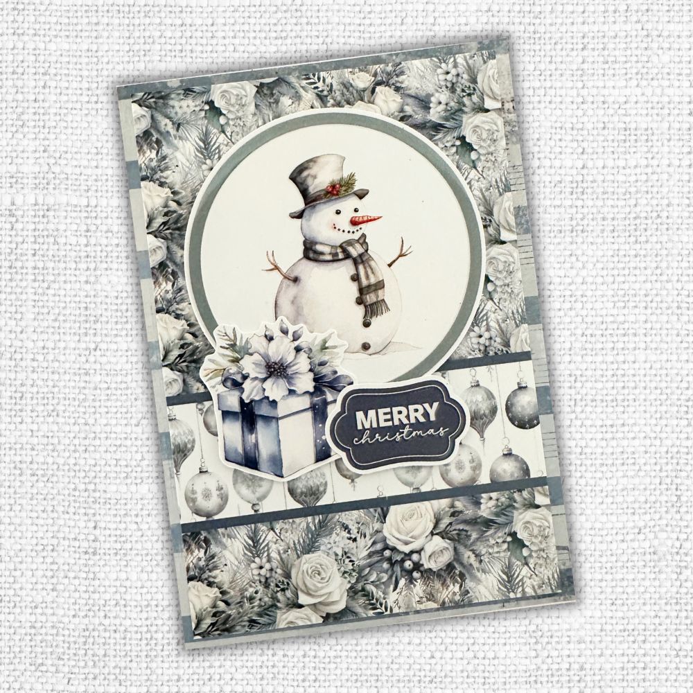 White Christmas 6x8" Quick Cards Collection 32940 - Paper Rose Studio