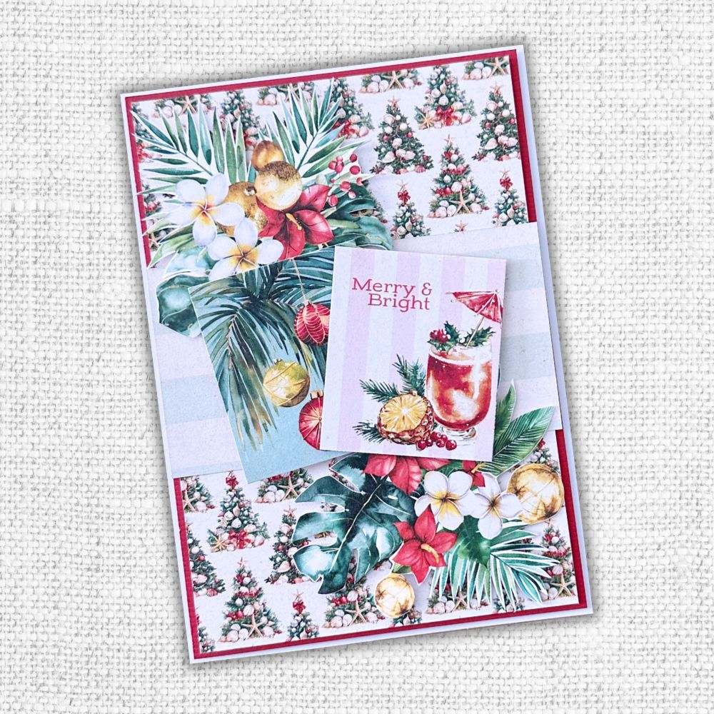 Tropical Christmas Papercuts Kit 33147 - Paper Rose Studio