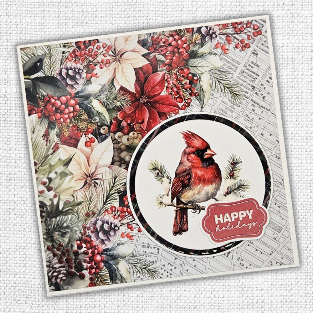 Jolly Holidays 6x8" Die Cuts & Sentiments 32643 - Paper Rose Studio