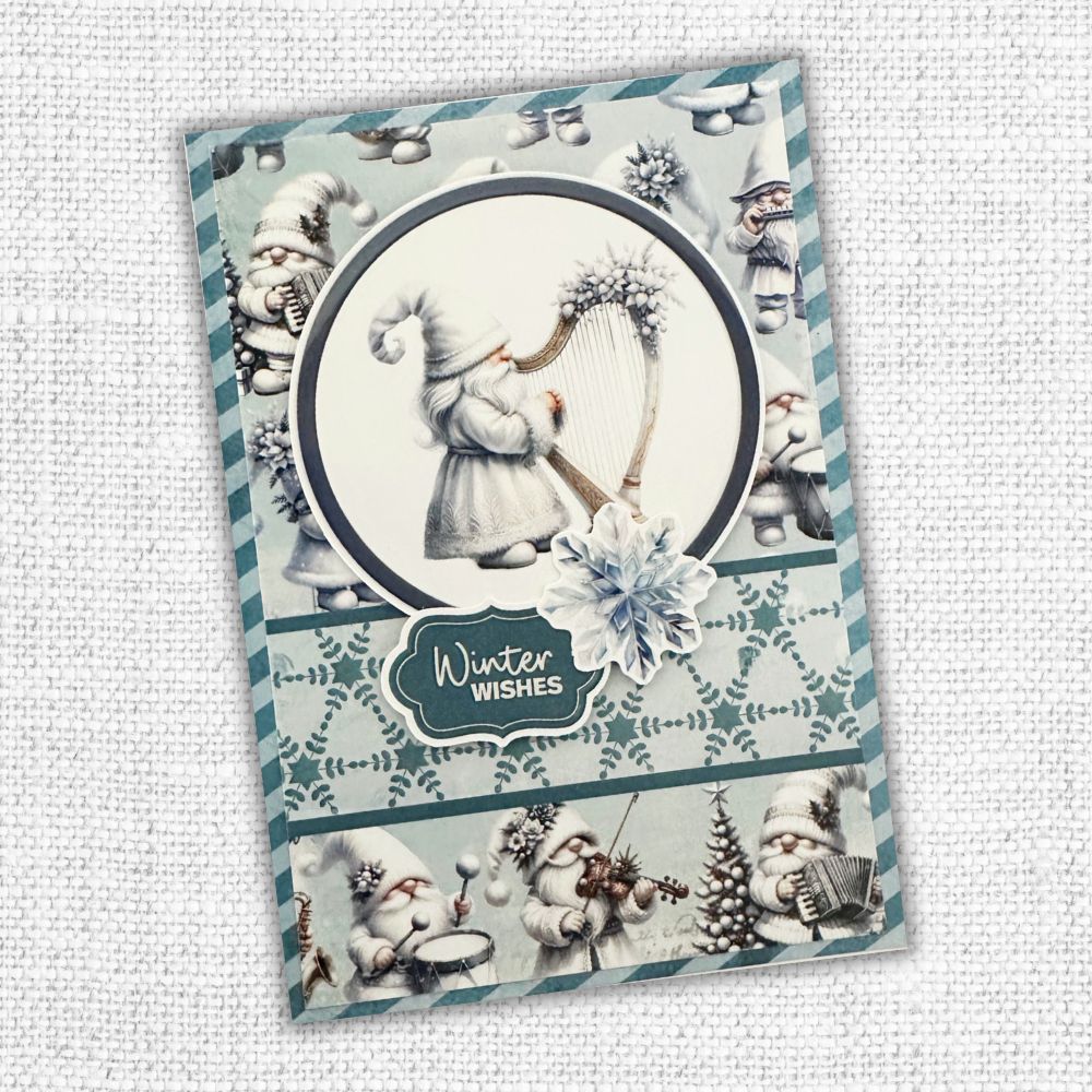 White Christmas 6x8" Quick Cards Collection 32940 - Paper Rose Studio