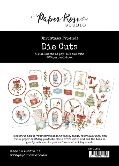 Christmas Friends Die Cuts 30564 - Paper Rose Studio