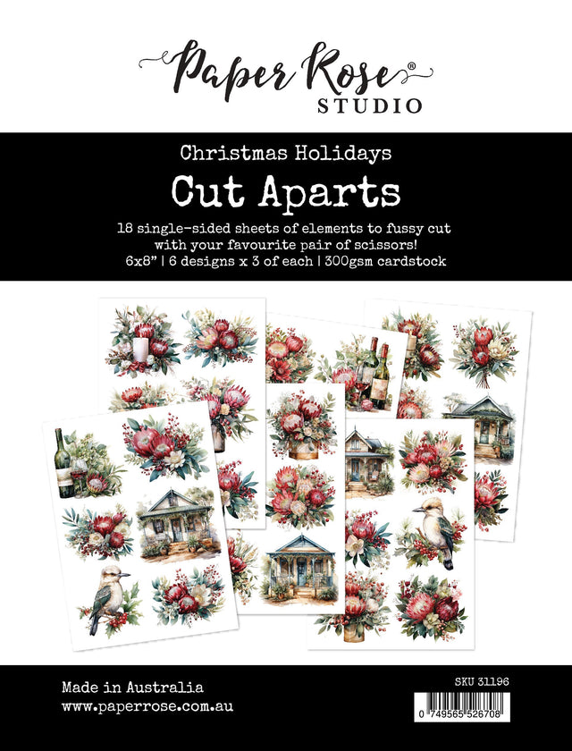 Christmas Holidays Cut Aparts Paper Pack 31196 - Paper Rose Studio